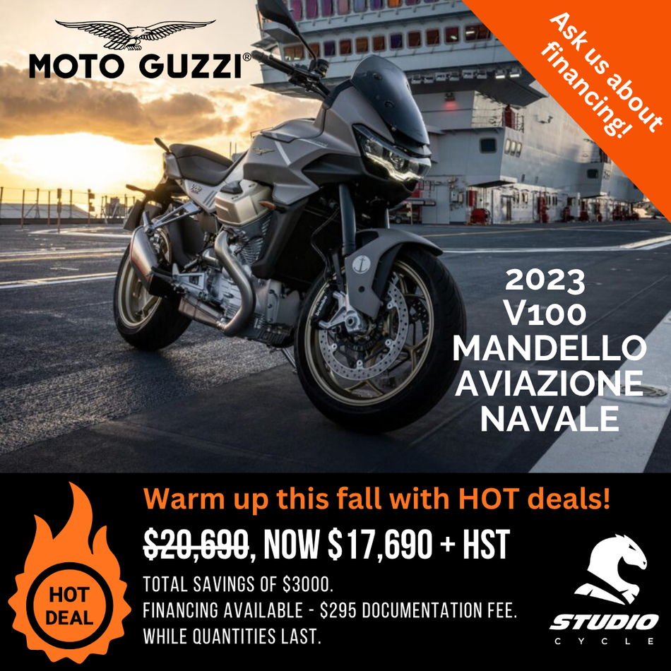 2023 Moto Guzzi V100 Mandello - Aviazione Navale - IN STOCK