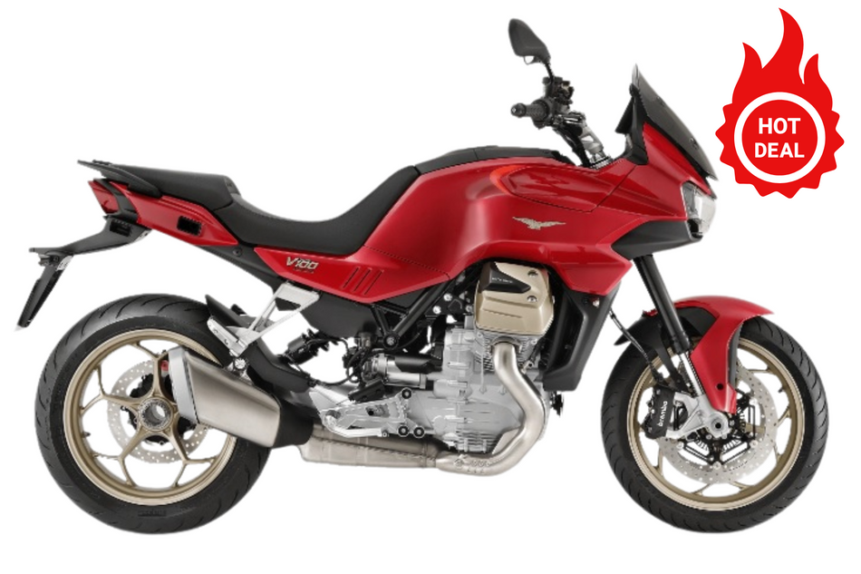 2023 Moto Guzzi V100 Mandello - Rosso Magma - DEMO IN STOCK
