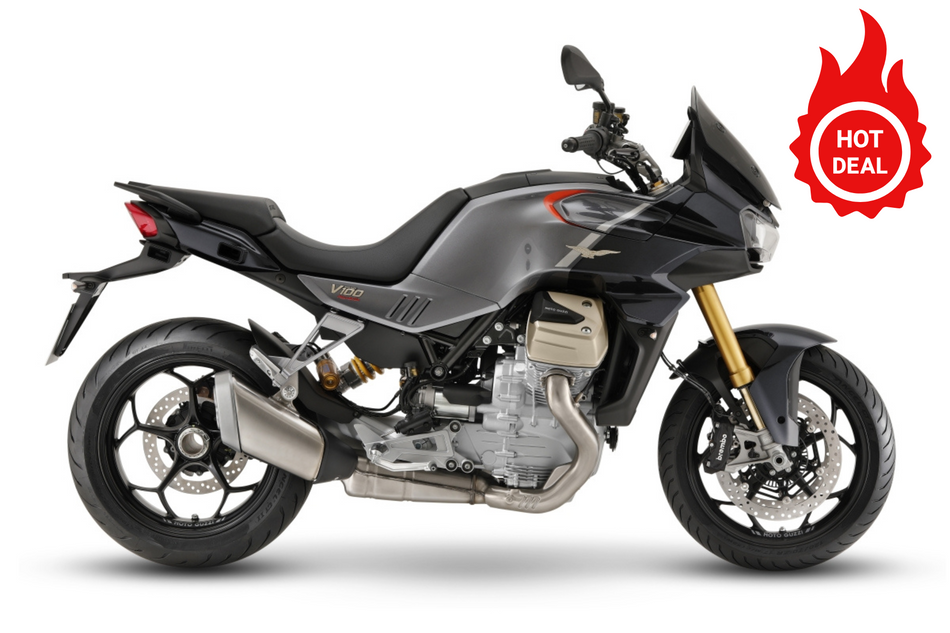 2024 Moto Guzzi V100 Mandello S - Grigio Avanguardia - READY TO ORDER