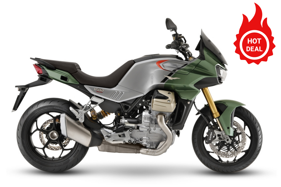 2024 Moto Guzzi V100 Mandello S - Verde - READY TO ORDER