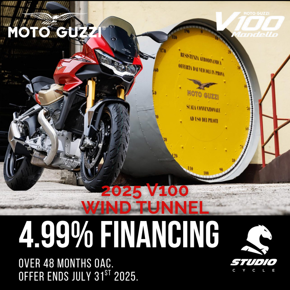 2025 Moto Guzzi V100 Mandello - Wind Tunnel - READY TO ORDER