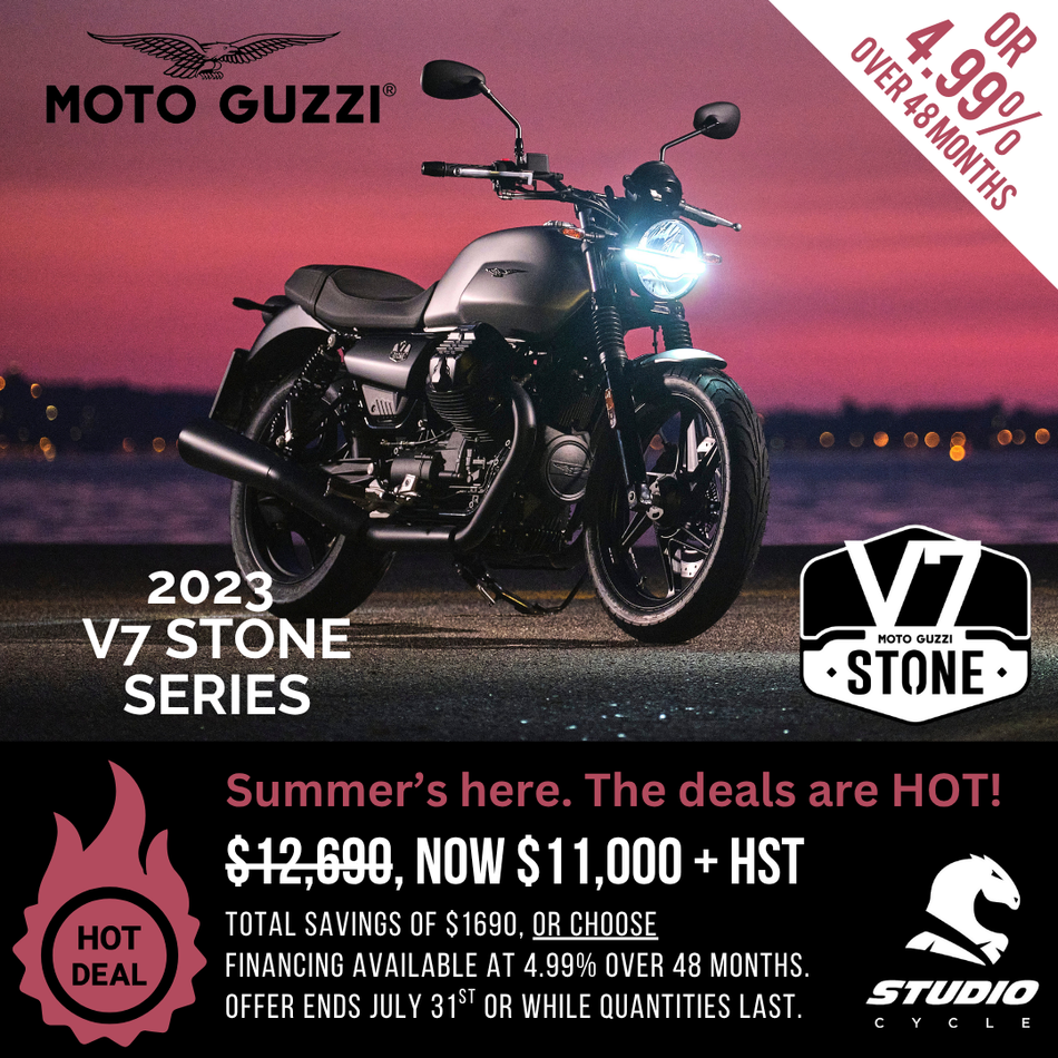 2023 Moto Guzzi V7 Stone - Grigio Aluminio - IN STOCK