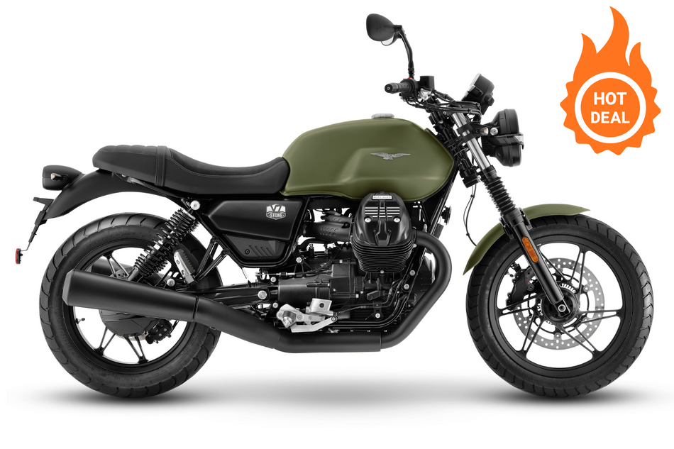 2024 Moto Guzzi V7 Stone -  Verde Camo - IN STOCK