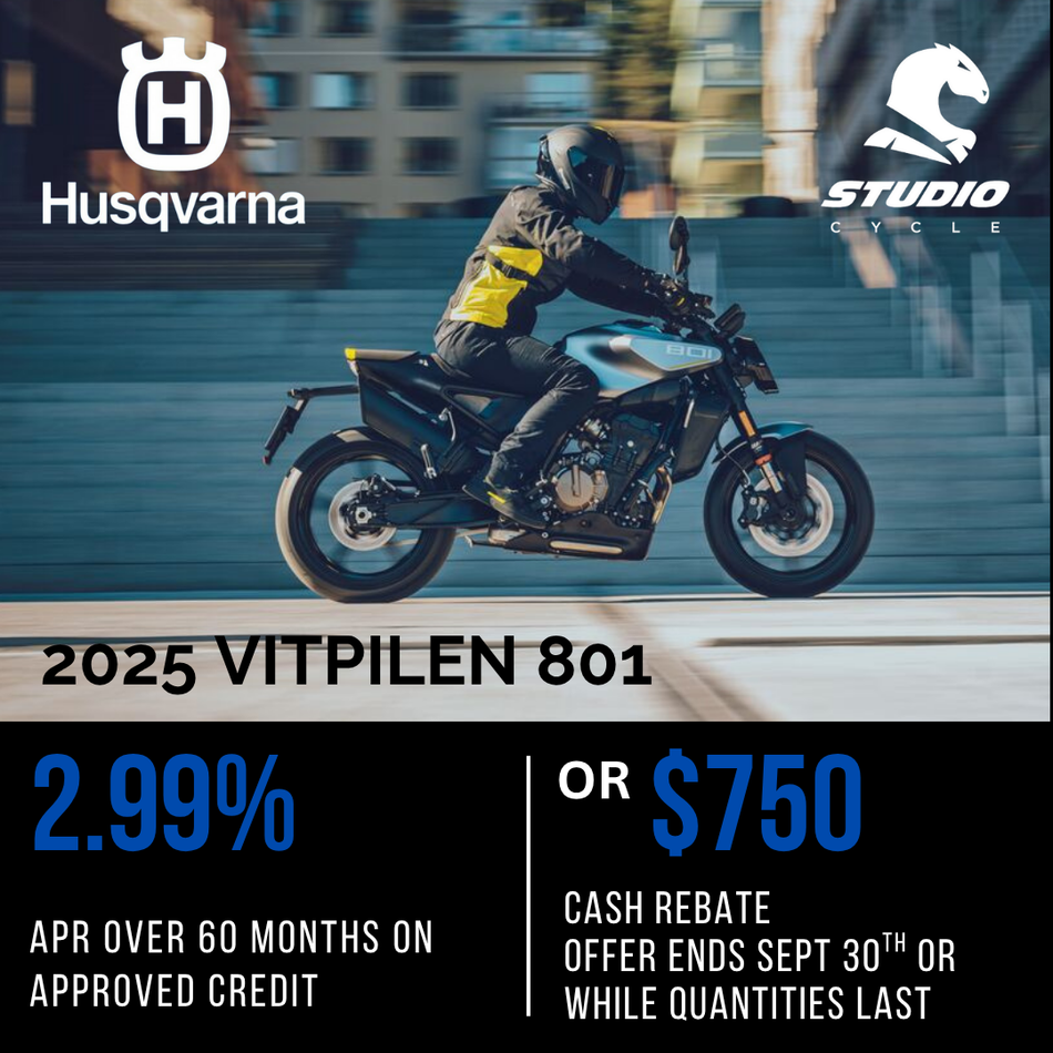 2025 Husqvarna Vitpilen 801 Silver - IN STOCK