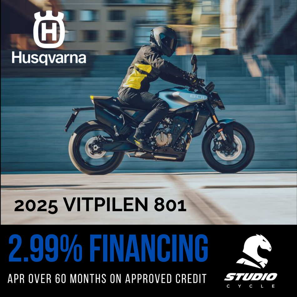 2025 Husqvarna Vitpilen 801 Silver - IN STOCK