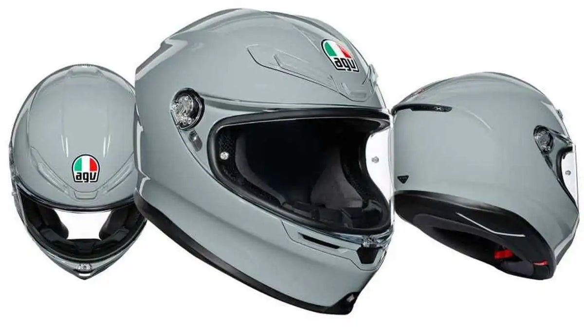 AGV K6 S Helmet - Nardo Grey – Studio Cycle AGV K6 S Helmet - Nardo Grey – Studio Cycle