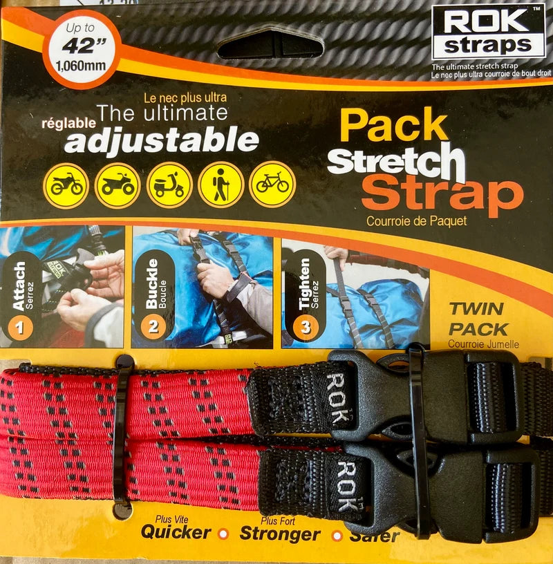 ROK-STRAP MED 5/8" RED