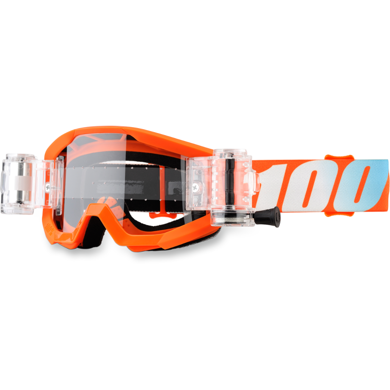 100% Strata SVS Jr W/Rolloff Goggles