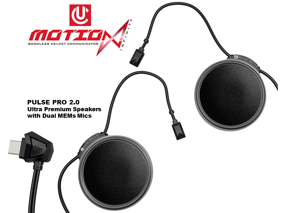 U Clear Motion Infinity Helmet Audio System - Studio Cycle