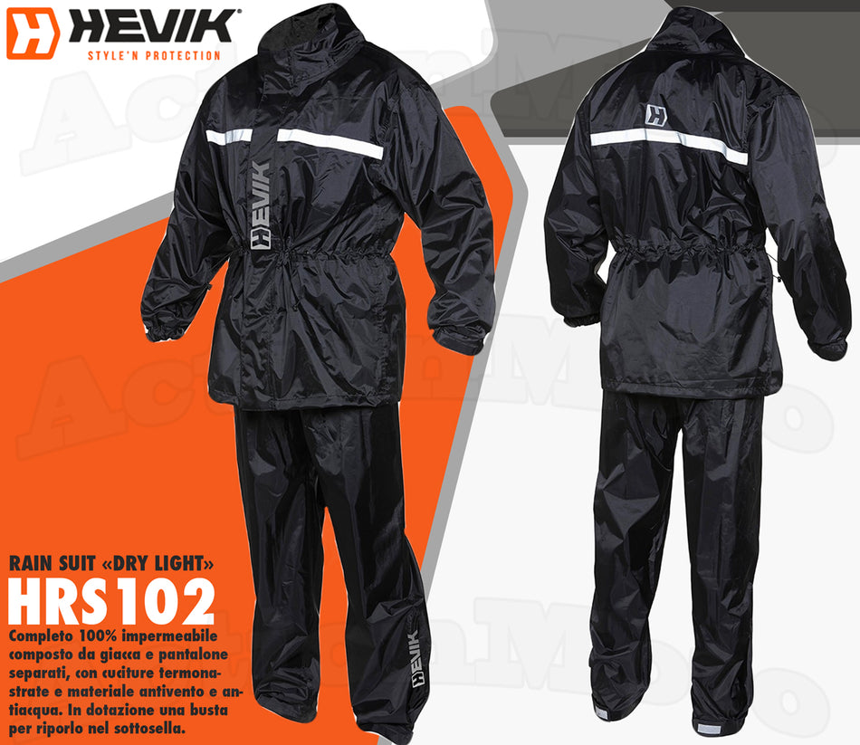 HEVIK 2 piece Rain Suit Dry Light - Studio Cycle