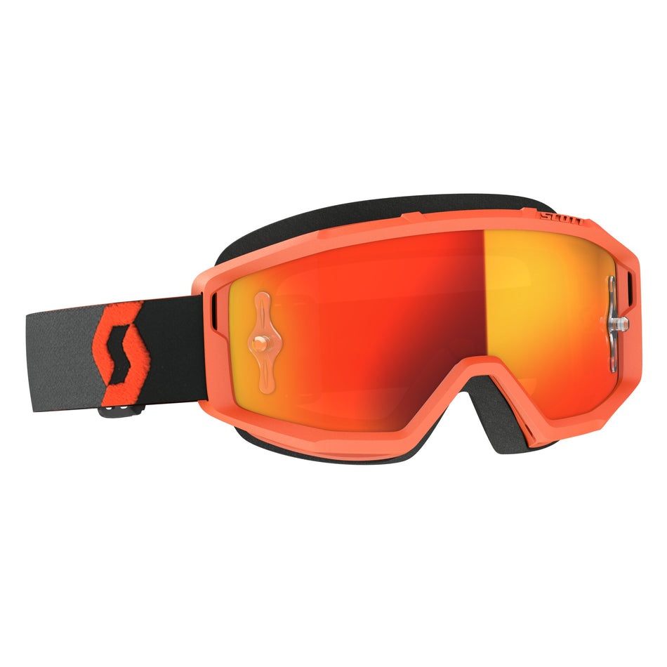 Scott Primal Goggles - Orange/Black Orange Chrome Works