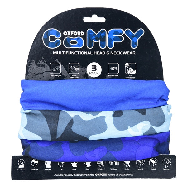 Oxford Comfy Havoc Blue 3 Pack