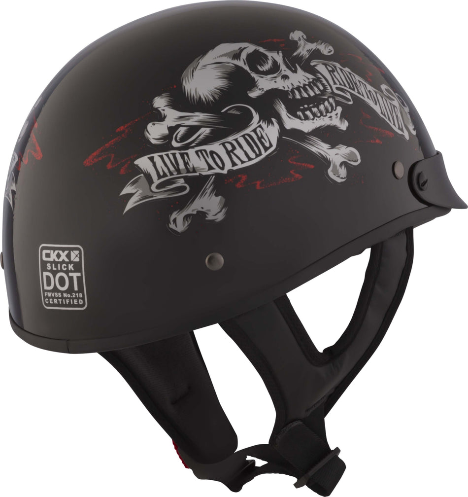 CKX Slick Live to Ride Helmet - Studio Cycle