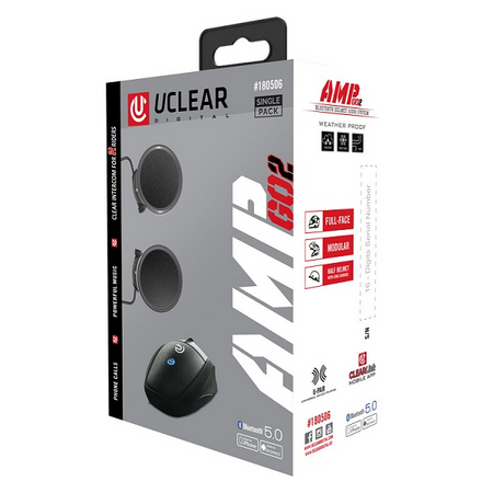 System De Communication Pour Casque AMP GO4 With Bluetooth 5.0 Single Pack P System De Communication Pour Casque AMP GO4 With Bluetooth 5.0 Single Pack P