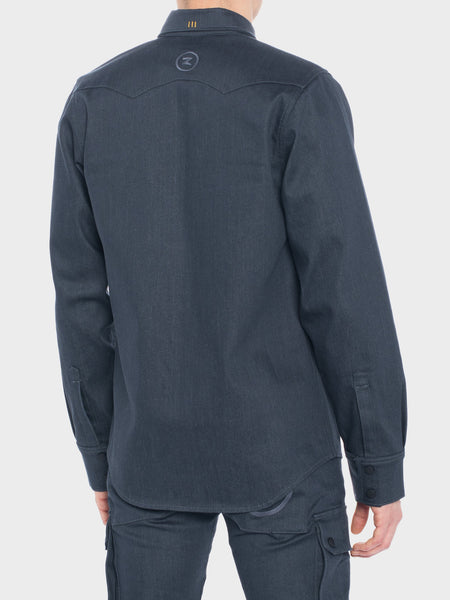 ZIN Augusta Denim Shirt with Dyneema - Studio Cycle