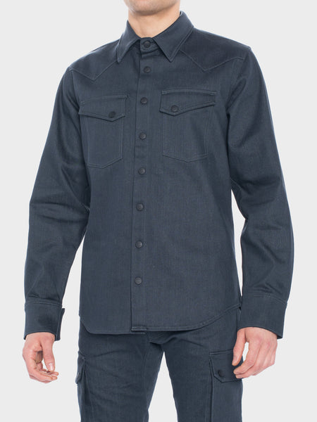 ZIN Augusta Denim Shirt with Dyneema - Studio Cycle