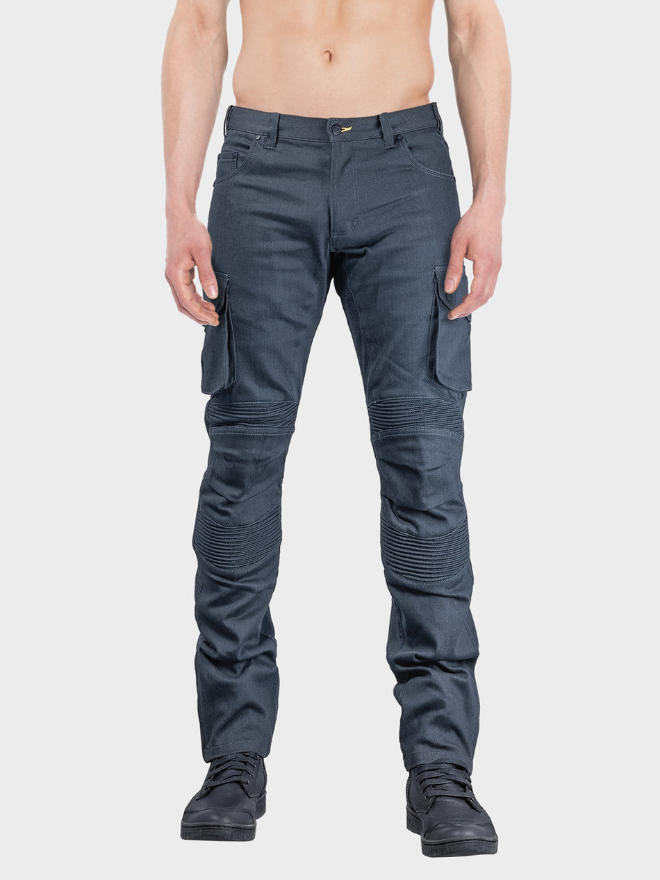 ZIN CITY Denim Moto Pants with Dyneema (Charcoal) - Studio Cycle