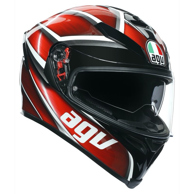 AGV K5S テンペスト K5 S AGV E2205 MULTI MPLK - TEMPEST BLACK/RED