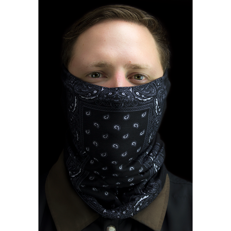 ZAN Motley Tube Black Paisley