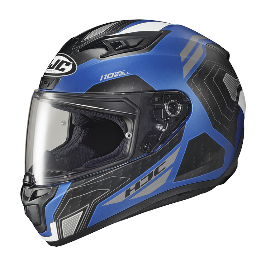 HJC i10 HELMET Sonar SF Silver/Blue