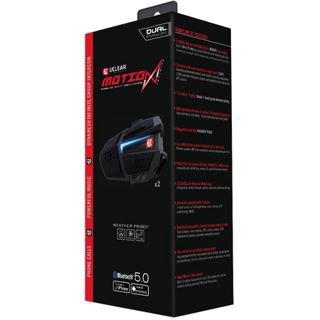 U Clear Motion Infinity Helmet Audio System - Studio Cycle