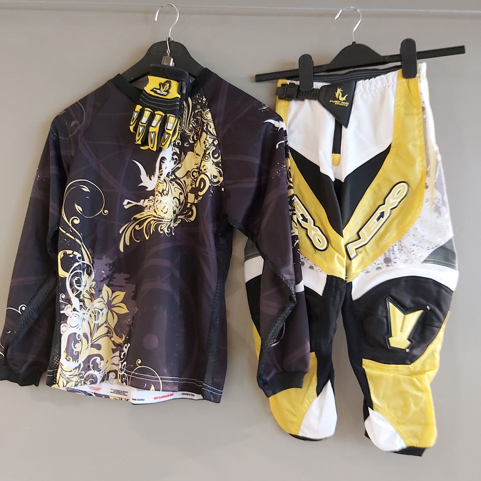 NEXO Sports Youth Crossroads MX Set Yellow
